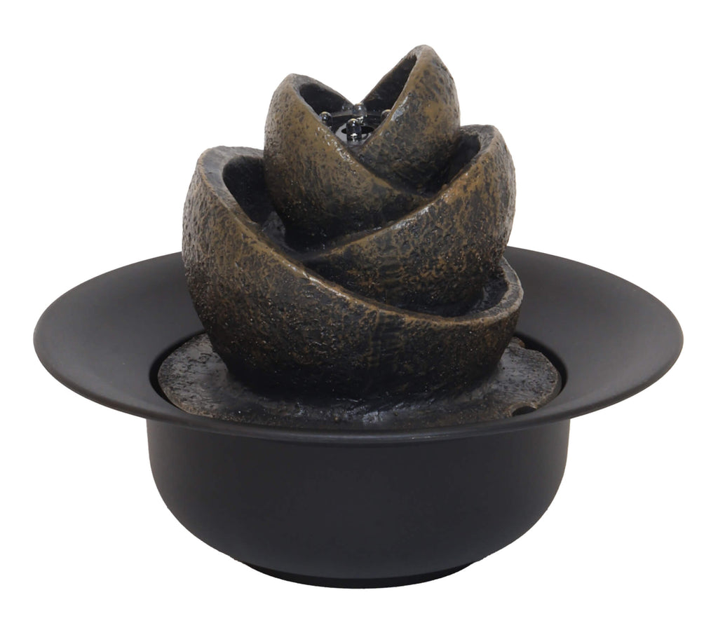 Fontaine Résine Eveil du Lotus 21cm