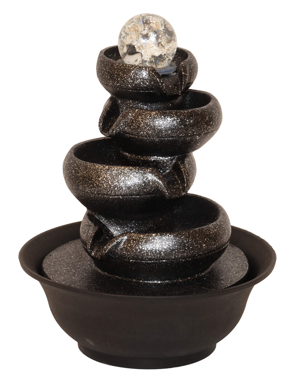 Fontaine Résine Cascade Bols 26cm