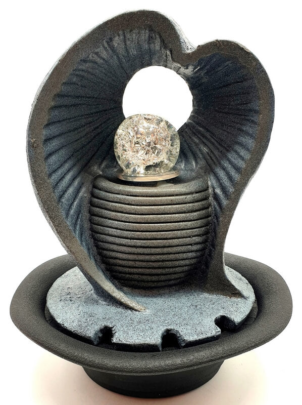 Fontaine Résine Cœur 29cm