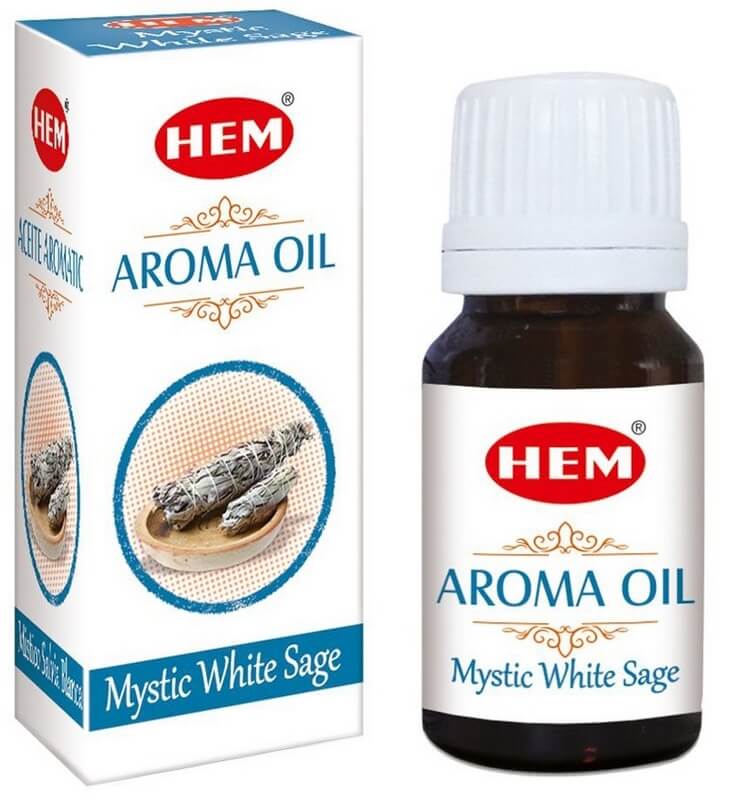 Huile HEM Sauge Blanche 10mL - Boîte de 12 pièces