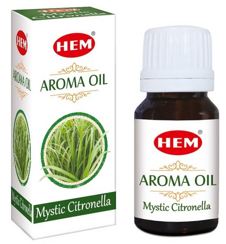 Huile HEM Citronnelle 10mL - Boîte de 12 pièces