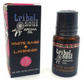 Huile Tribal Soul Sauge Blanche & Lavande 10mL - Boîte de 12 pièces