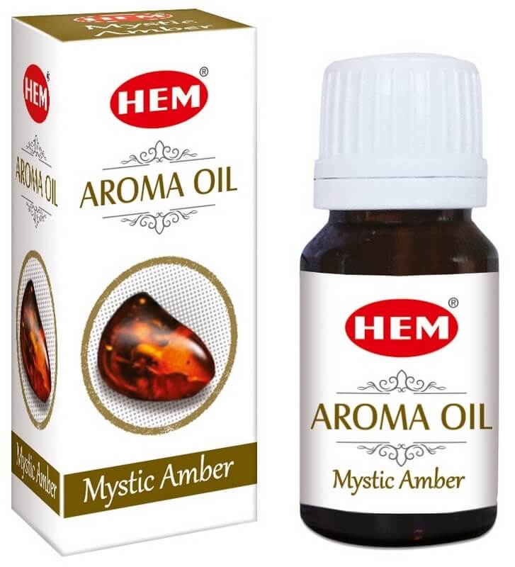 Huile HEM Ambre 10mL - Boîte de 12 pièces