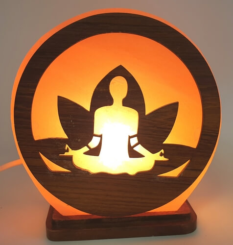 Lampe de Sel Yoga Méditation 5KG