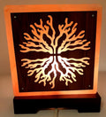 Lampe de Sel Himalaya Double Arbre de Vie