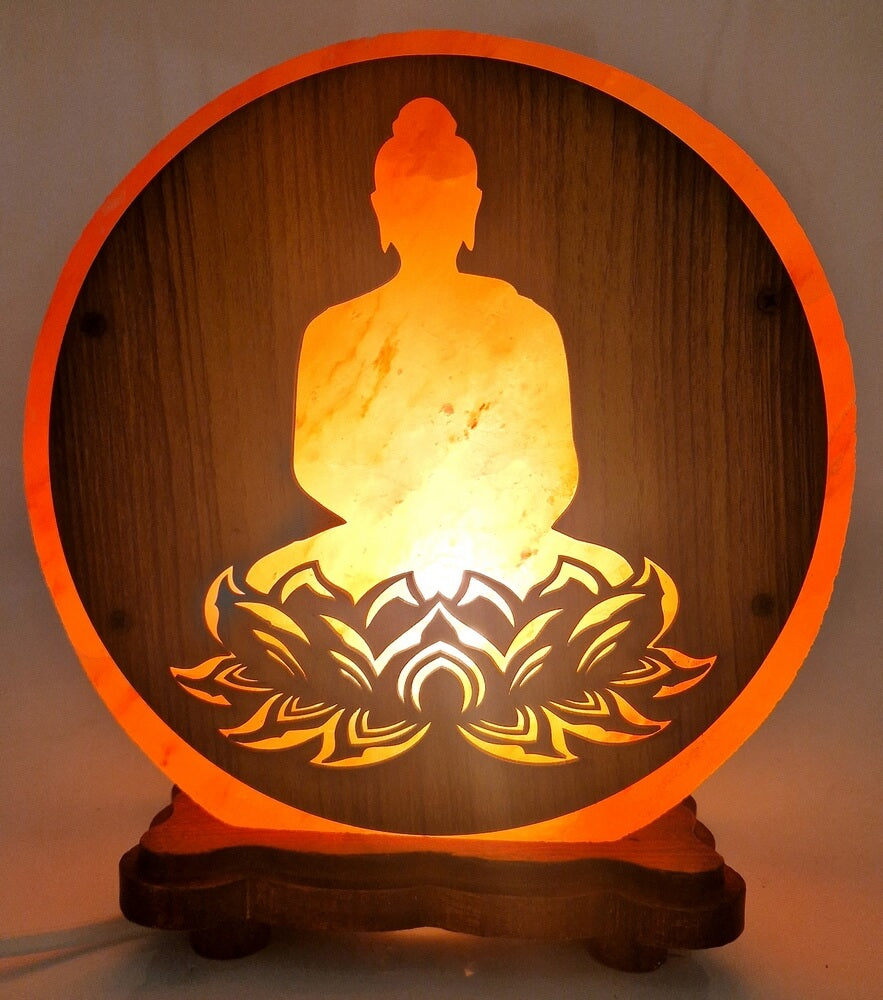 Lampe de Sel Bouddha Lotus 5KG