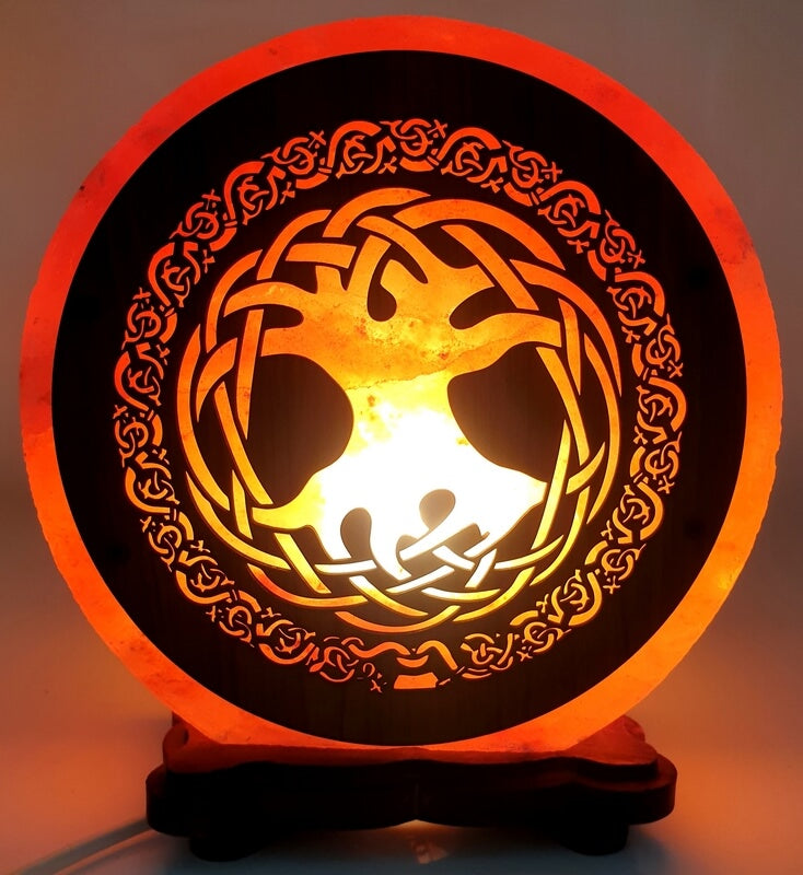 Lampe de Sel Arbre de Vie Celte 5KG