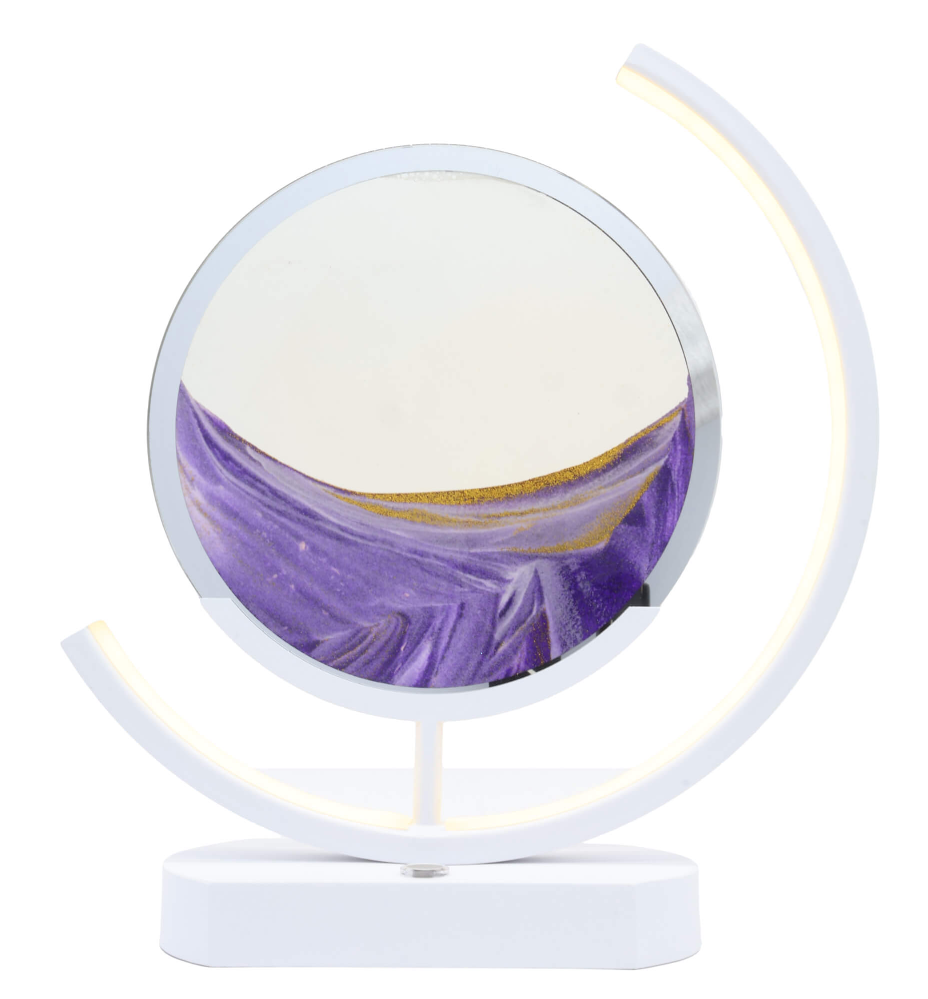 Lampe Sable Design 32cm - Violet