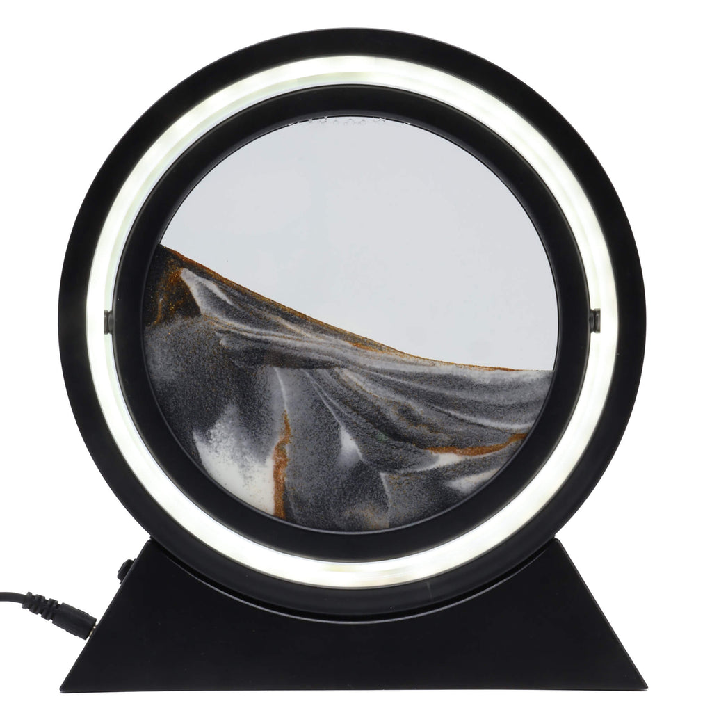 Lampe Sable Réversible 24cm - Gris