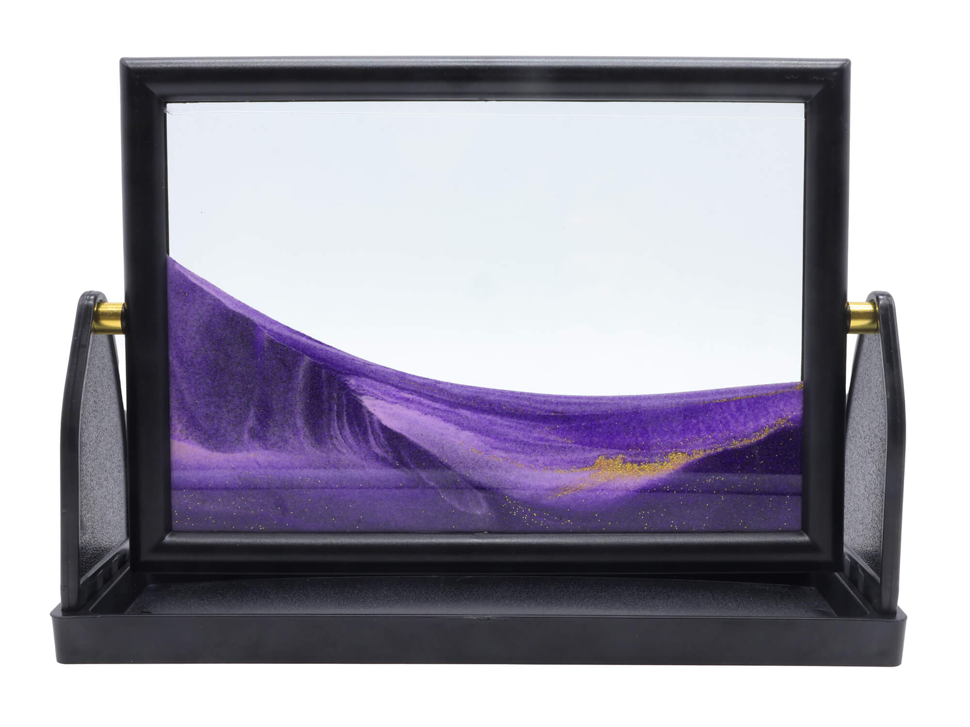 Tableau Sable Mouvant Réversible 26cm - Violet