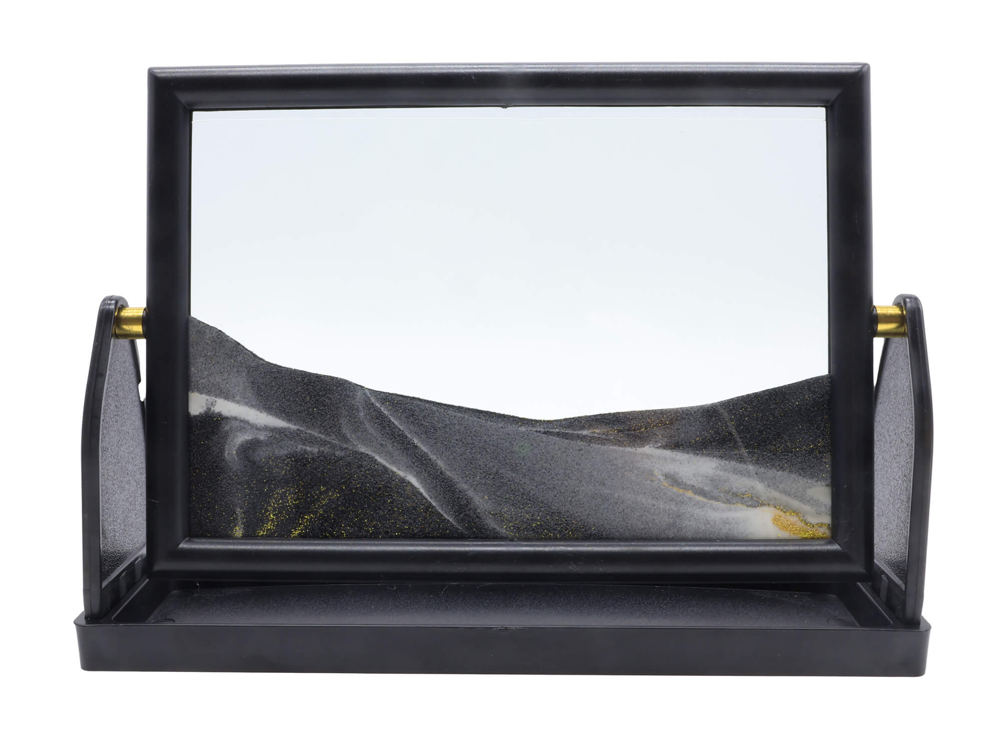 Tableau Sable Mouvant Réversible 26cm - Gris