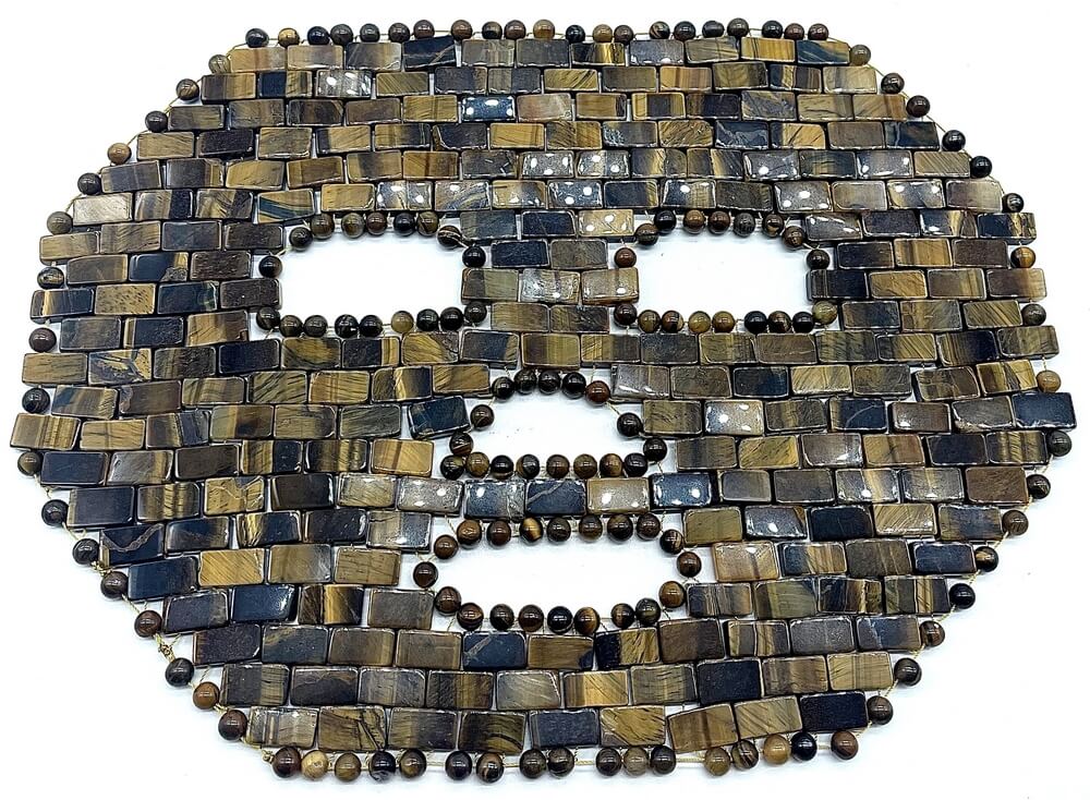 Masque de Méditation Intégral Œil de Tigre