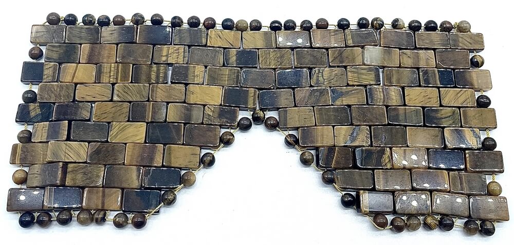 Masque de Méditation Yeux Œil de Tigre