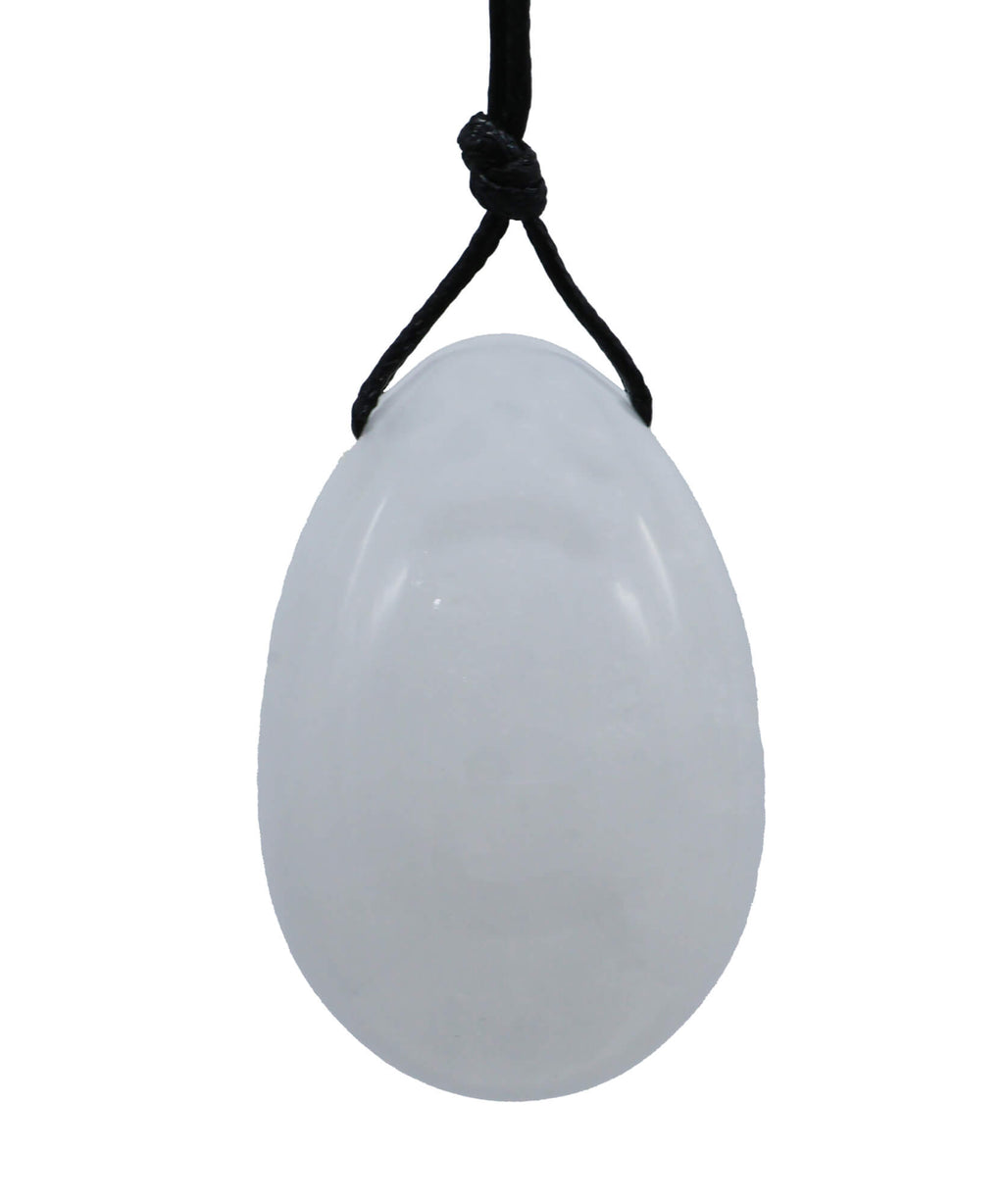 Oeuf de Yoni Cristal de Roche 4.5cm