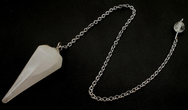 Pendule conique Cristal de Roche 3.5cm