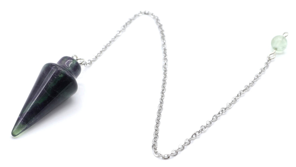 Pendule Goutte Fluorite 3cm