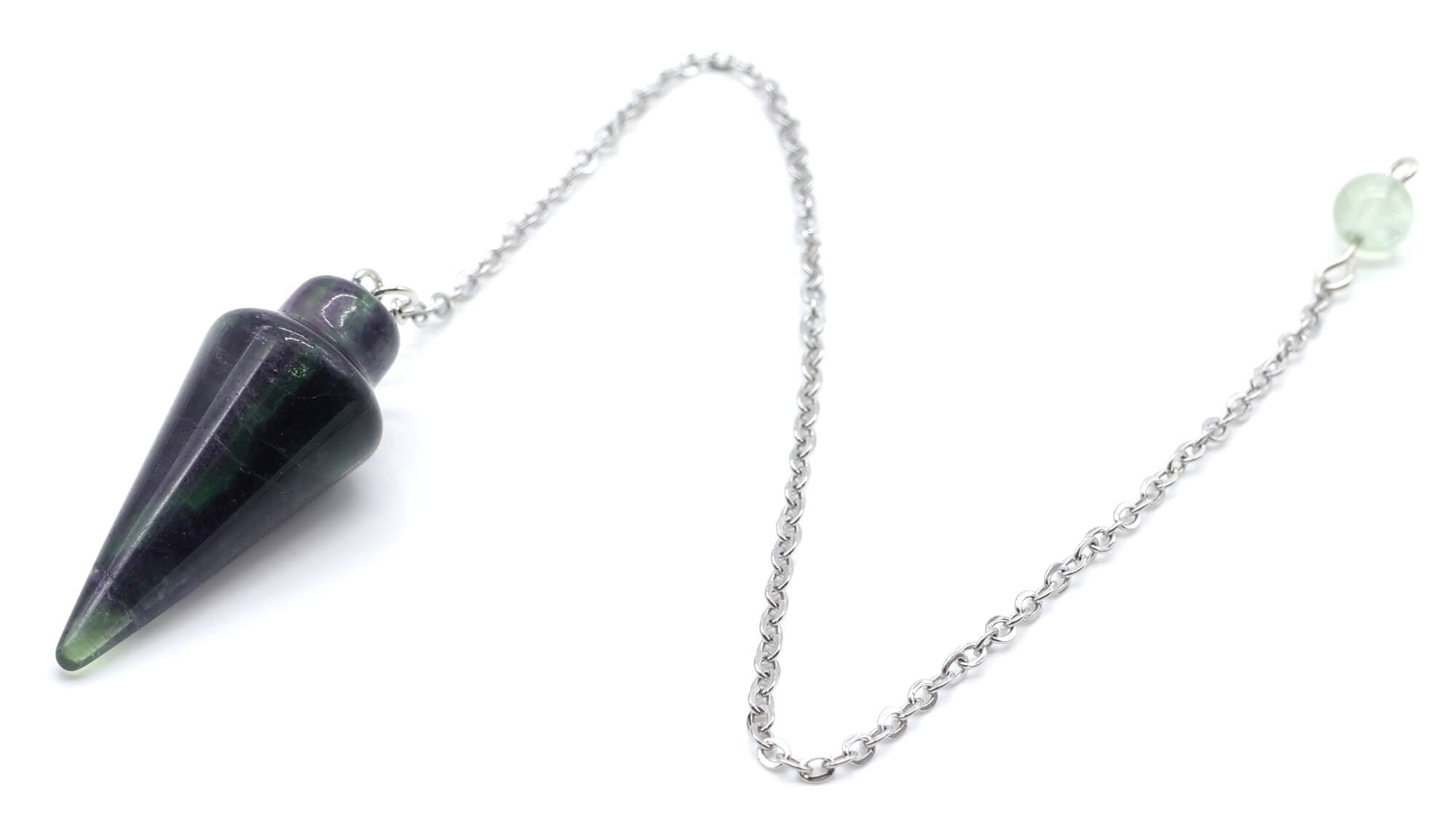 Pendule Goutte Fluorite 3cm