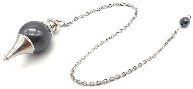 Pendule sphère Hematite 4cm