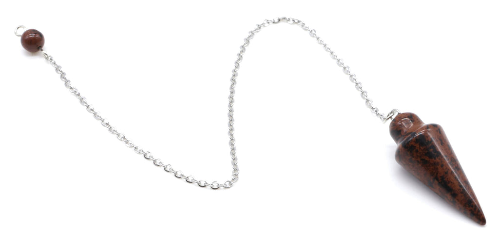 Pendule Goutte Obsidienne Mahogany 3cm