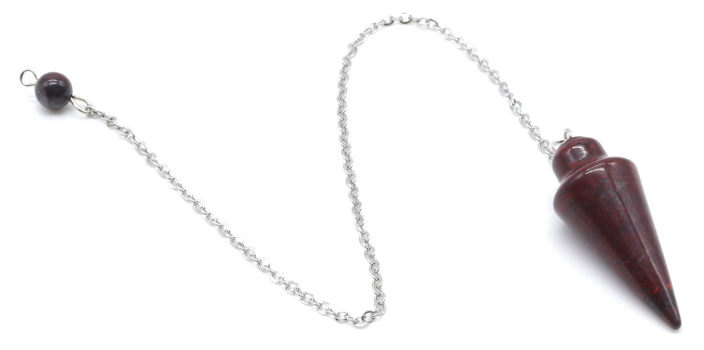 Pendule Goutte Jaspe Arc en Ciel 3cm