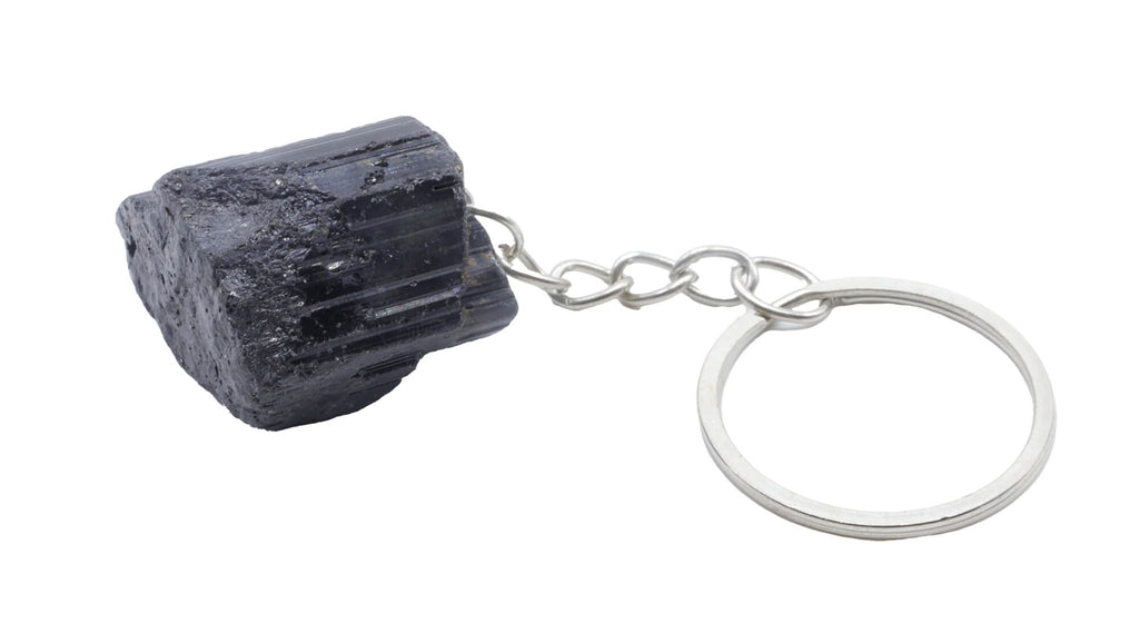 Porte-Clés Tourmaline Noire brute 3cm