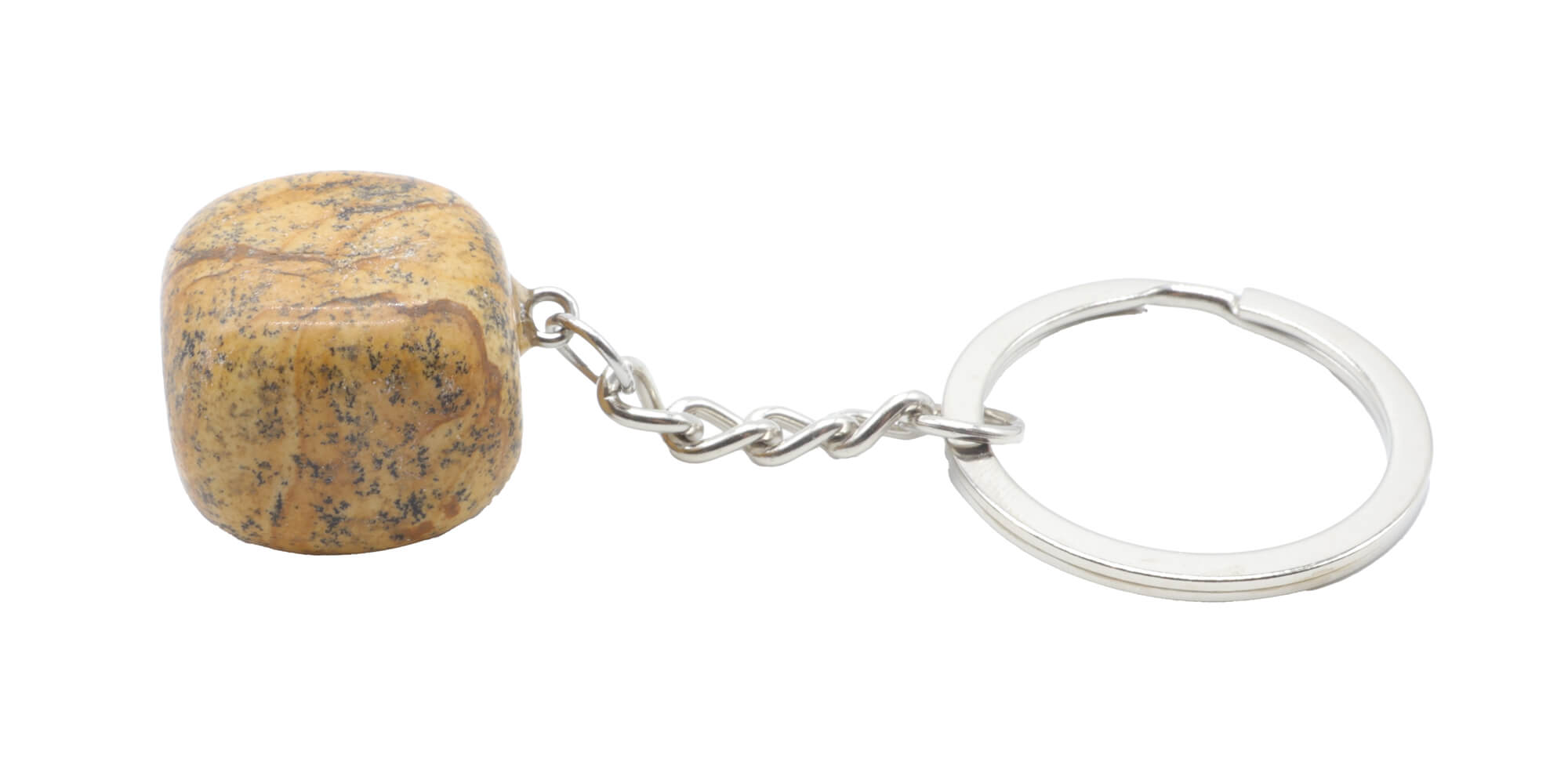 Porte-Clés Jaspe Paysage roulée 3cm