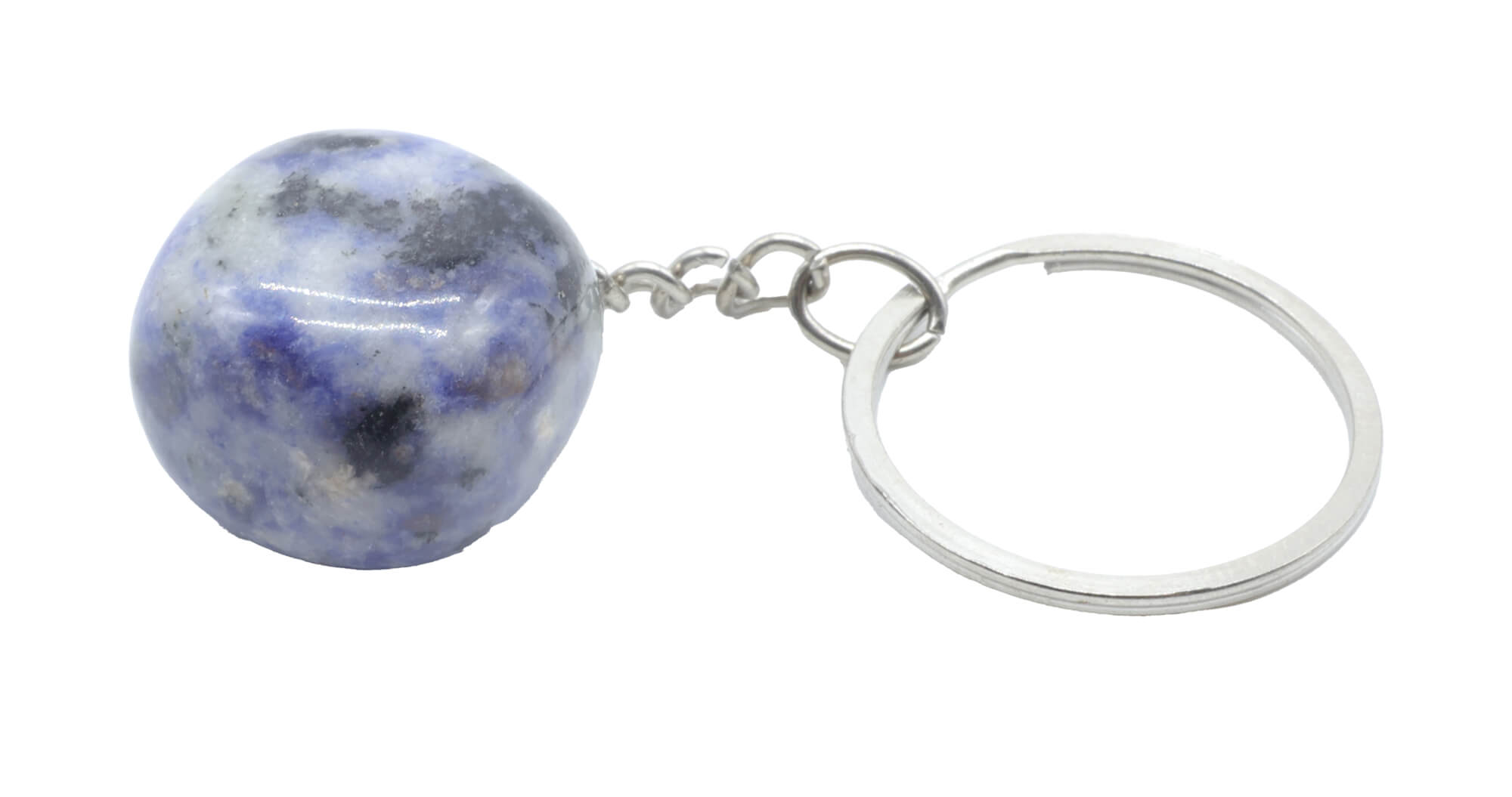 Porte-Clés Sodalite roulée 3cm
