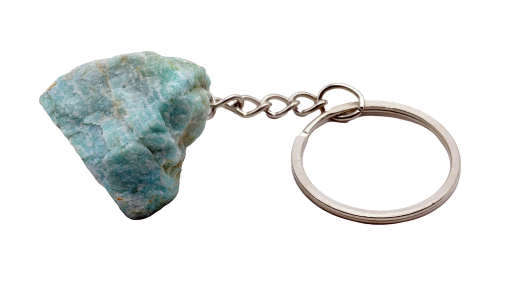 Porte-Clés Amazonite brute 3cm