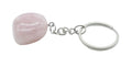 Porte-Clés Quartz Rose roulée 3cm