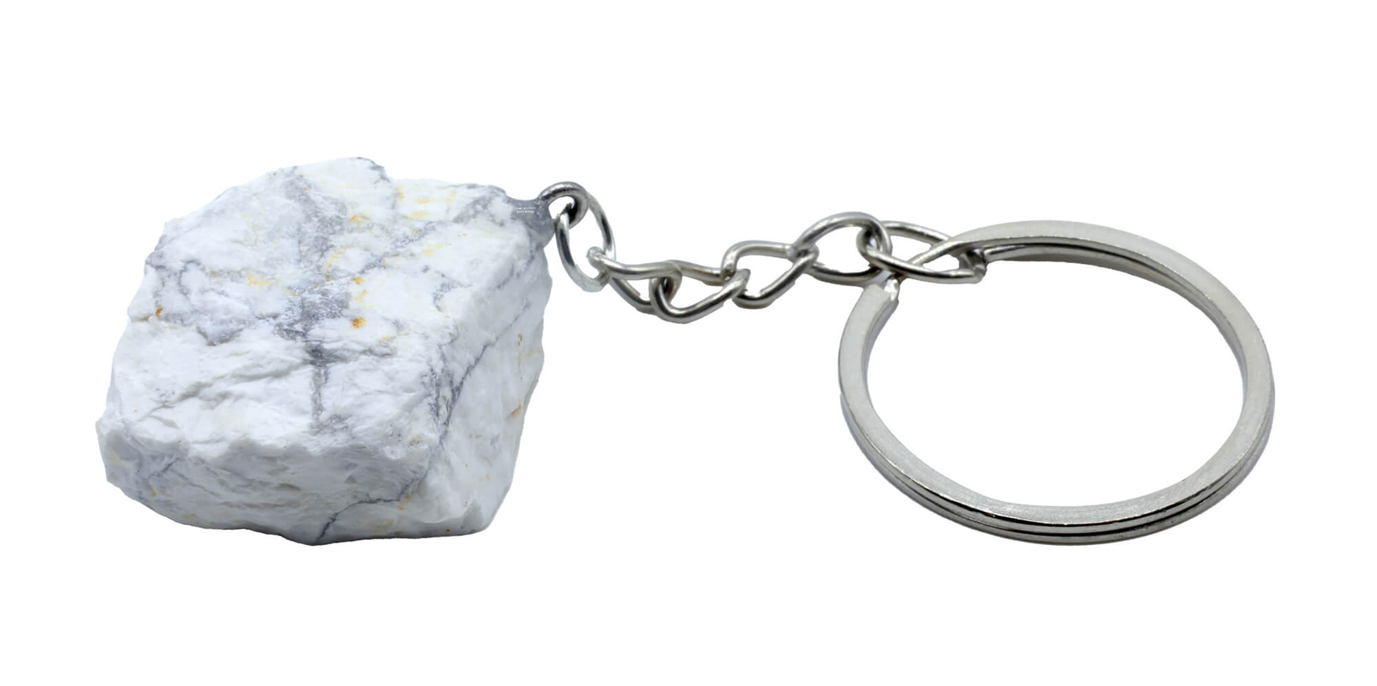 Porte-Clés Howlite brute 3cm