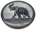 Porte-Encens Pierre Rond Elephant - 10cm