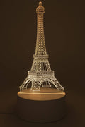 Veilleuse USB Plastique Tour Eiffel 19cm